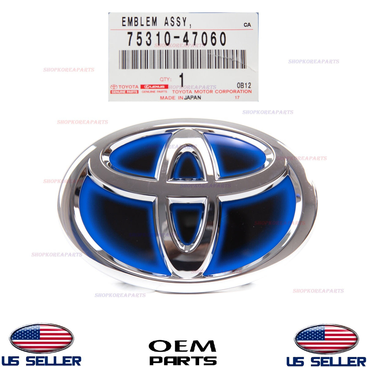 GENUINE Front Radiator Grille Emblem OEM TOYOTA Prius 2016-2019 Avalon 2016-2018