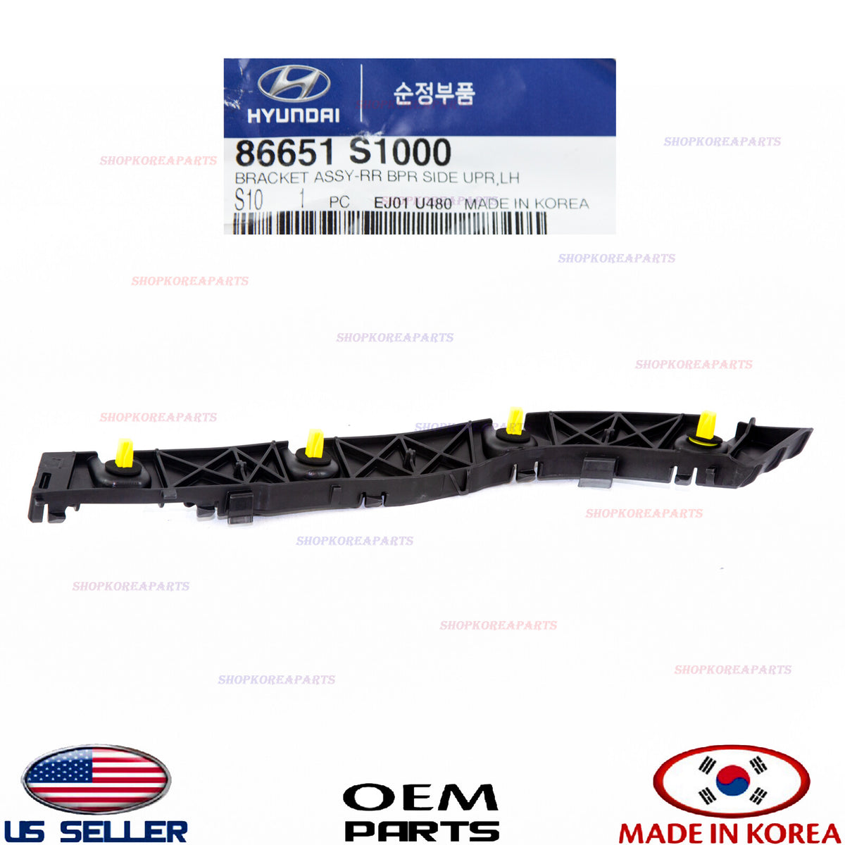 GENUINE Rear Bumper Mounting Bracket LEFT Driver Side ⭐OEM⭐ SANTA FE 2019-2020