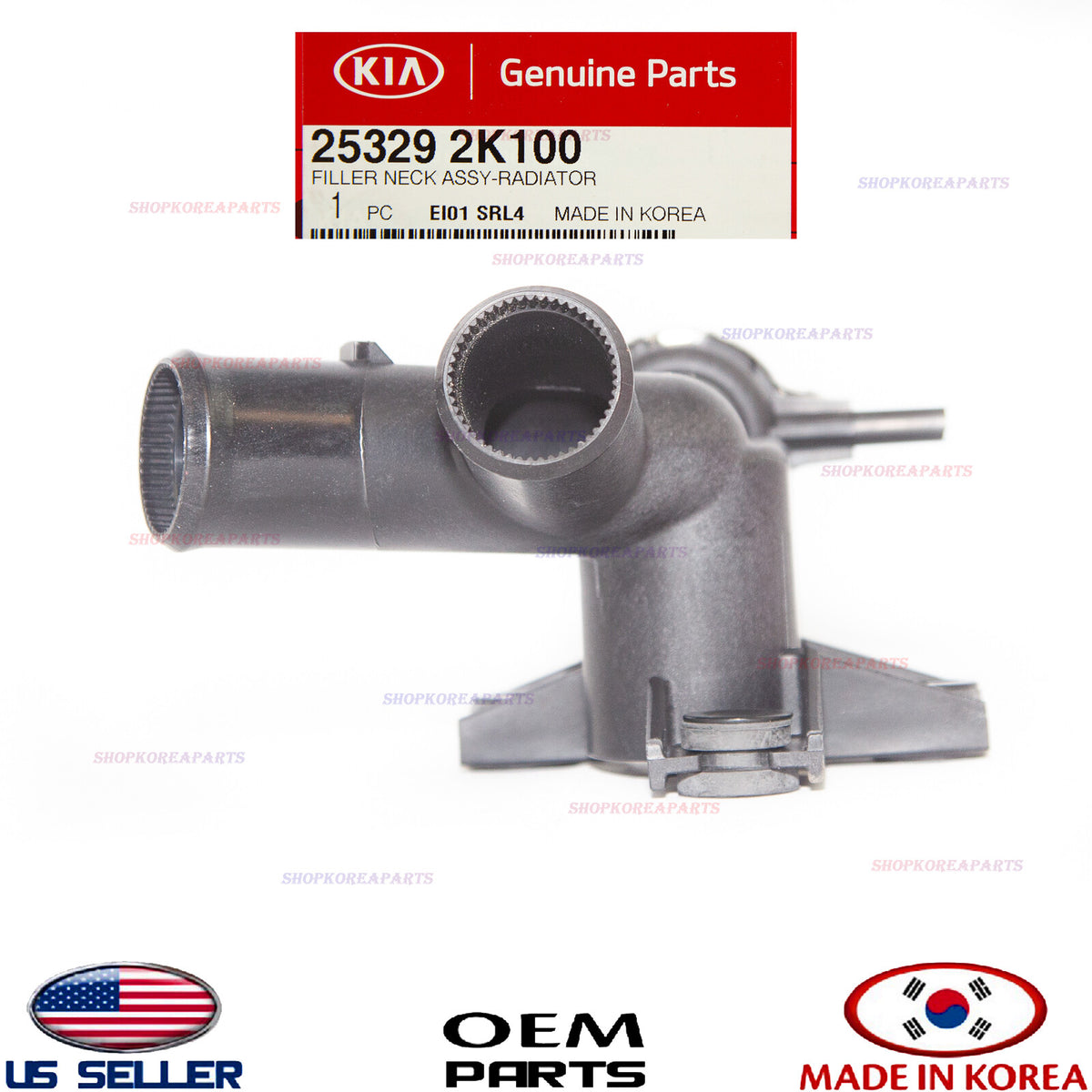 GENUINE Engine Radiator Coolant Filler Neck ⭐OEM⭐ KIA SOUL 2.0L 2012-2013