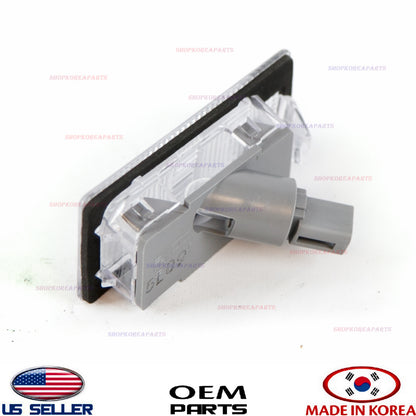 GENUINE OEM Left Driver Side Rear License Plate Lamp Light 2011–16 Elantra Forte