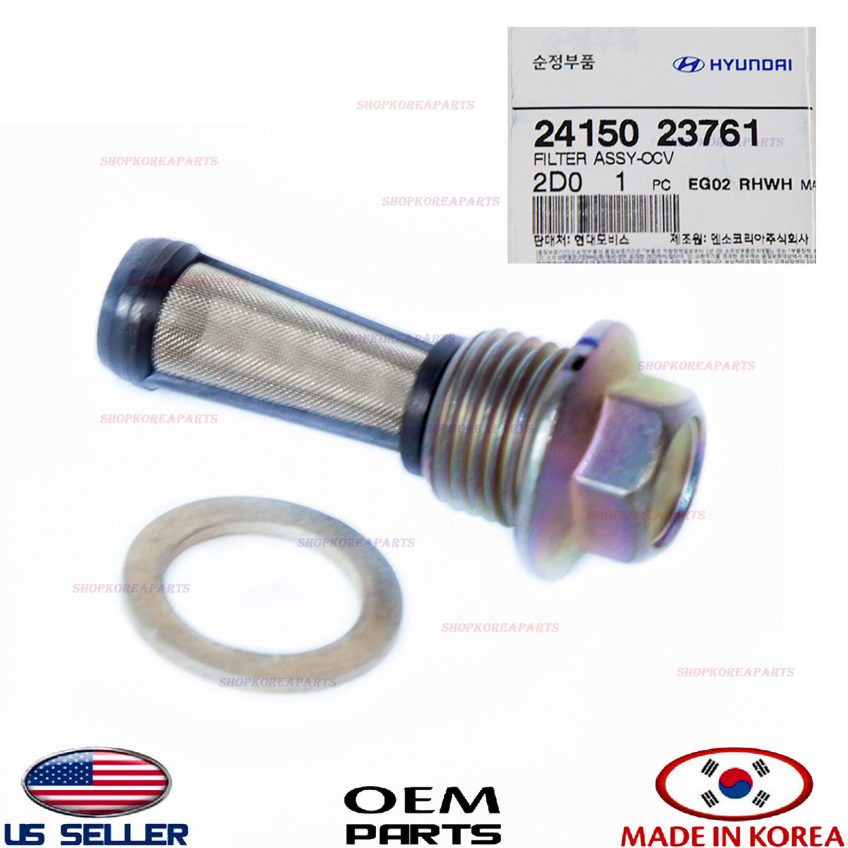 GENUINE OCV Oil Control Valve Filter OEM VARIOUS HYUNDAI KIA 2002-2012