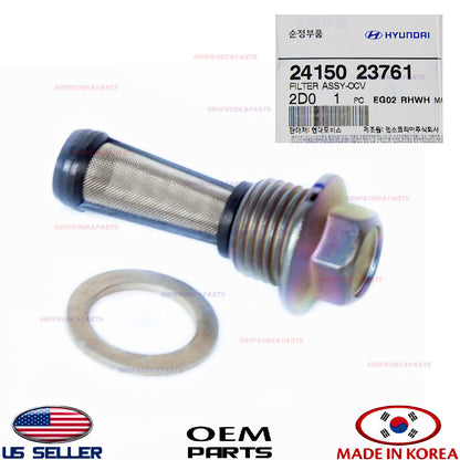 GENUINE OCV Oil Control Valve Filter OEM VARIOUS HYUNDAI KIA 2002-2012