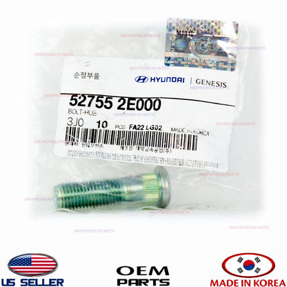GENUINE OEM Hyundai Kia Wheel Stud Hub Bolt 1pcs *See compatibility 527552E000