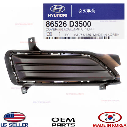 GENUINE Front Bumper Fog Lamp Cap Cover RIGHT Pass Side ⭐OEM⭐ TUCSON 2019-2021