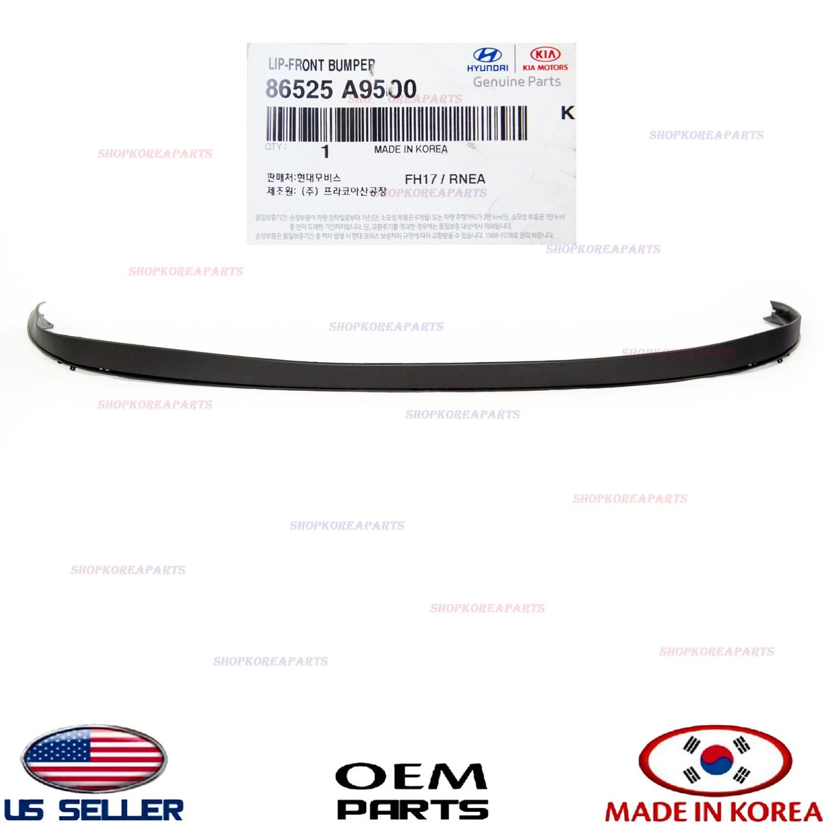 GENUINE OEM Front Bumper Lower Spoiler Chin Lip 2015-2018 Kia Sedona model SXL