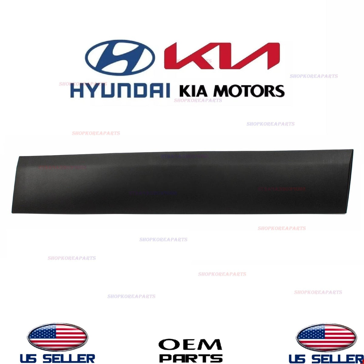 GENUINE Front Door Lower Molding RIGHT Passenger Side ⭐OEM⭐ Kia Niro 2023-2025