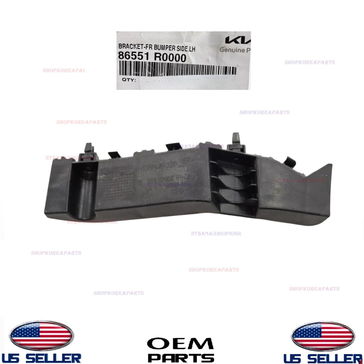 GENUINE OEM Front Bumper Bracket Left Driver Side 2022-2024 Kia Carnival