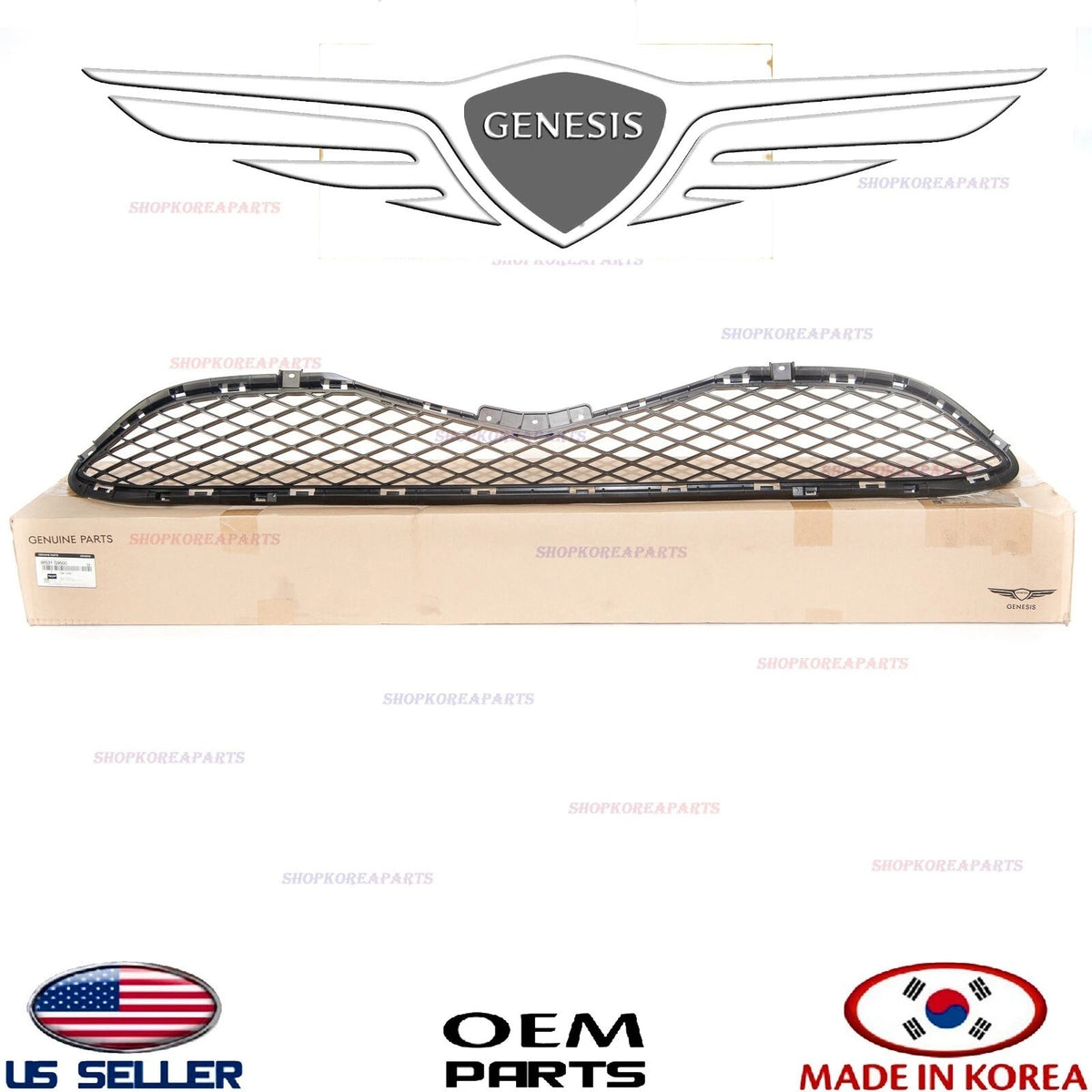 GENUINE Front Bumper Lower Grille ⭐OEM⭐ Genesis G70 2022-2025 86531G9500