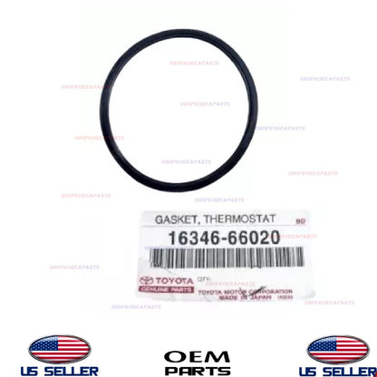 GENUINE Engine Coolant Thermostat Gasket Toyota Lexus 4.5L 16346-66020