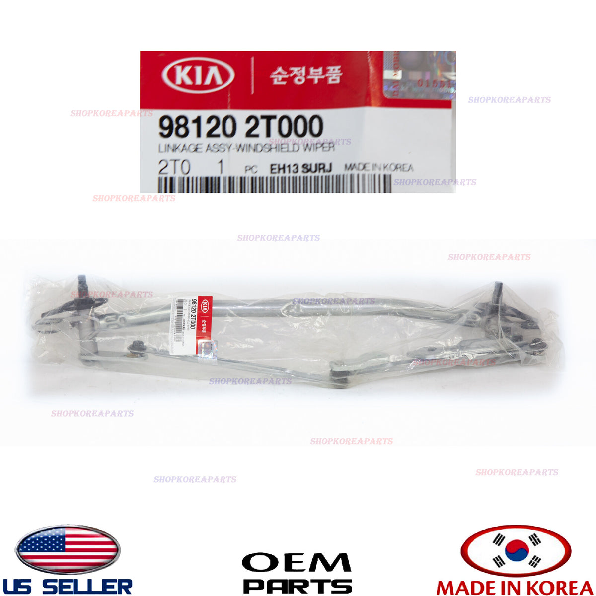 ✅GENUINE✅ Windshield Wiper Linkage ⭐OEM⭐ Kia Optima 2011-2015 98120-2T000