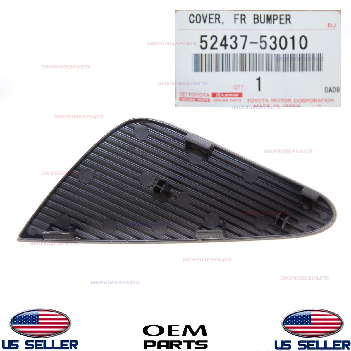 GENUINE Front Bumper Fog Lamp Cap Cover Passenger Side LEXUS IS250 IS350 2006-08