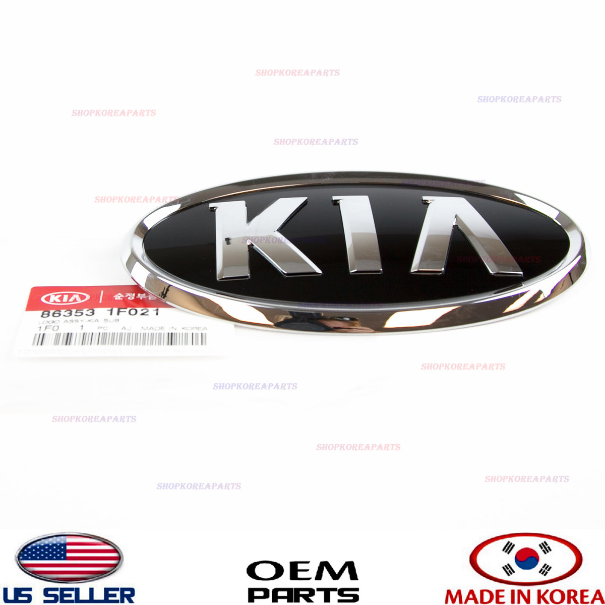 NAMEPLATE EMBLEM MARK LOGO FRONT GRILLE GENUINE! KIA SPORTAGE 06-2010 863531F021