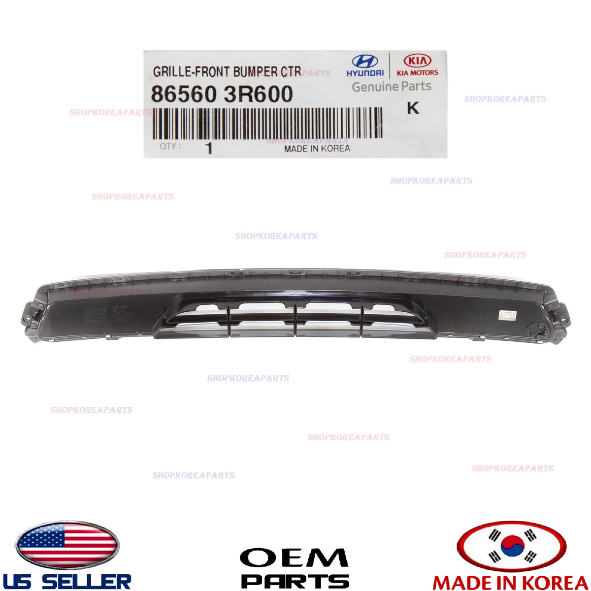 GENUINE Grille Front Bumper Center Lower ⭐OEM⭐ KIA CADENZA 2014-2016 865603R600