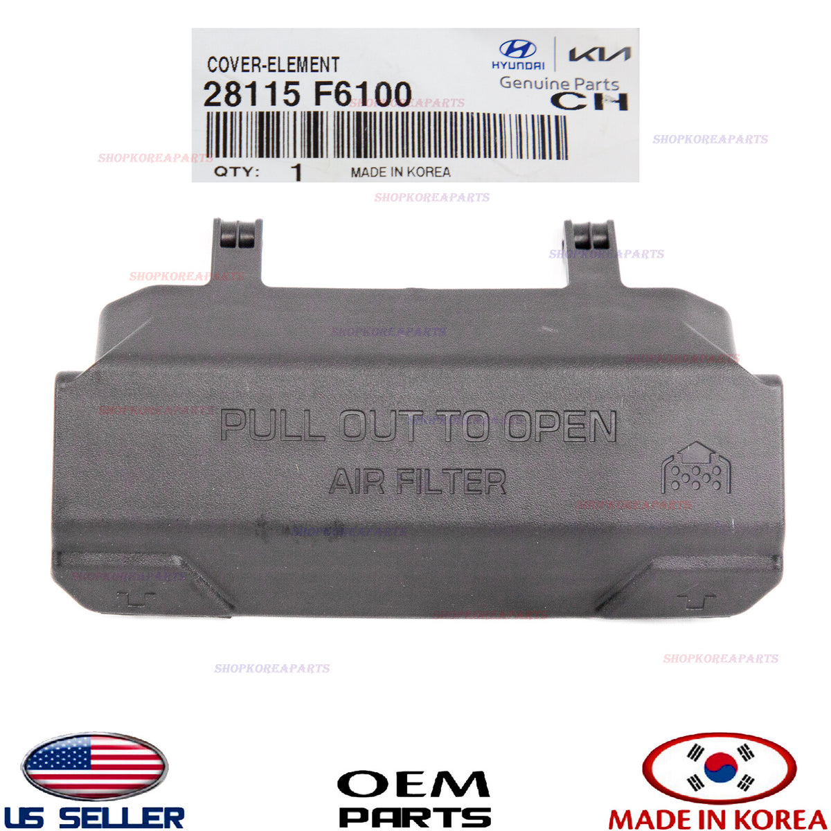 GENUINE Engine Air Filter Box Side Cover ⭐ SONATA 2.4L 18-19 OPTIMA 2.4L 16-20