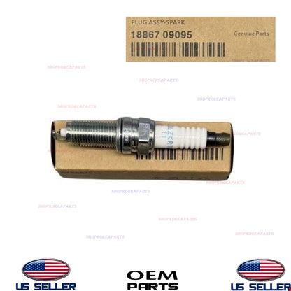 GENUINE Spark Plug 1pcs ⭐OEM⭐ Hyundai Kia 2.0L *See Compatibility 1886709095