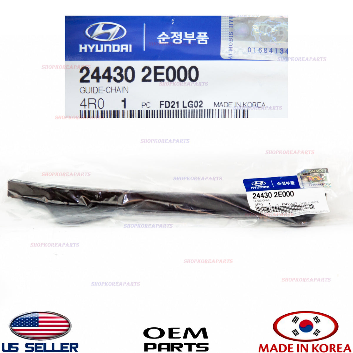 GENUINE Cam Tensioner Guide Chain 1.8+2.0L Engine HYUNDAI KIA *See compatibility