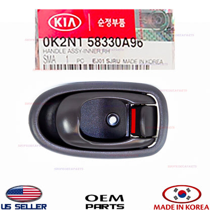 DOOR HANDLE INSIDE RIGHT front rear PASSENGER SIDE ⭐OEM⭐ KIA SPECTRA 2001-2003