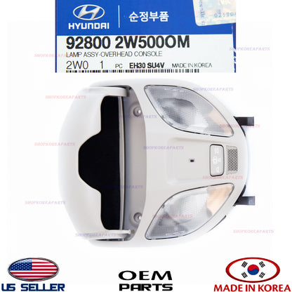 Overhead Console assy Dome Light Lamp Gray ⭐ GENUINE OEM ⭐ Santa Fe 2017-2018