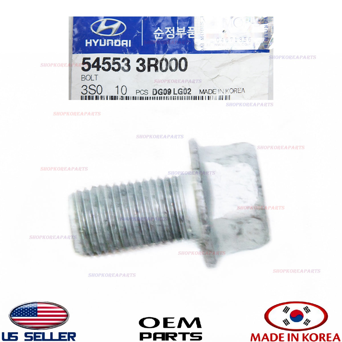 1pcs GENUINE Front Suspension Lower Ball Joint Bolt HYUNDAI KIA *See List
