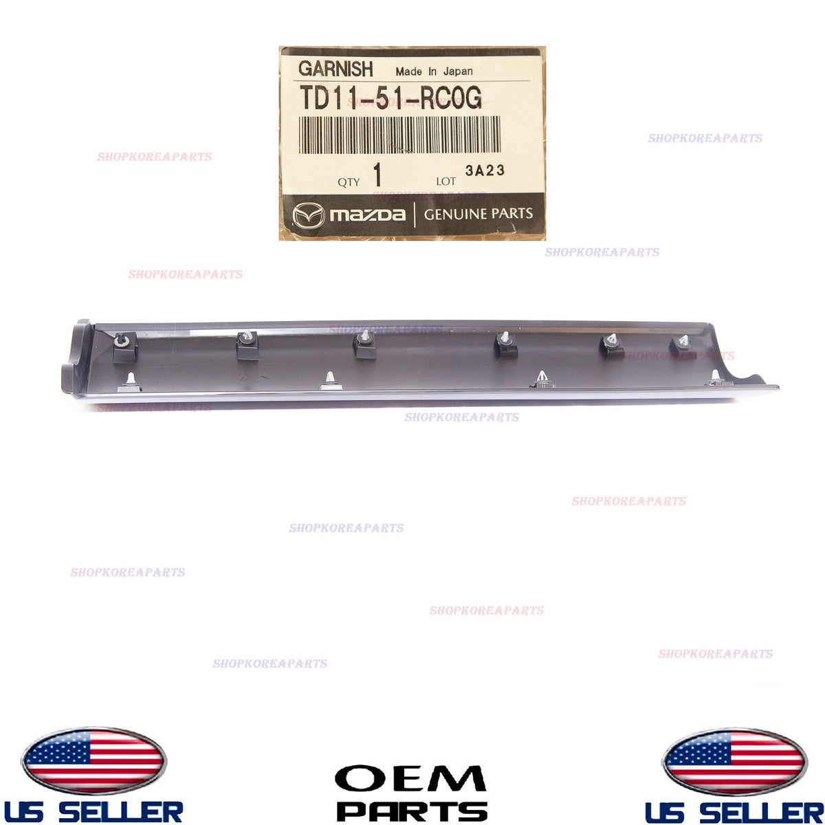 GENUINE Rear Door Lower Molding RIGHT Passenger Side ⭐OEM⭐ Mazda CX-9 2007-2015