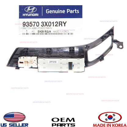 GENUINE OEM Front Left Driver Side Window Switch 2014–2016 Hyundai Elantra