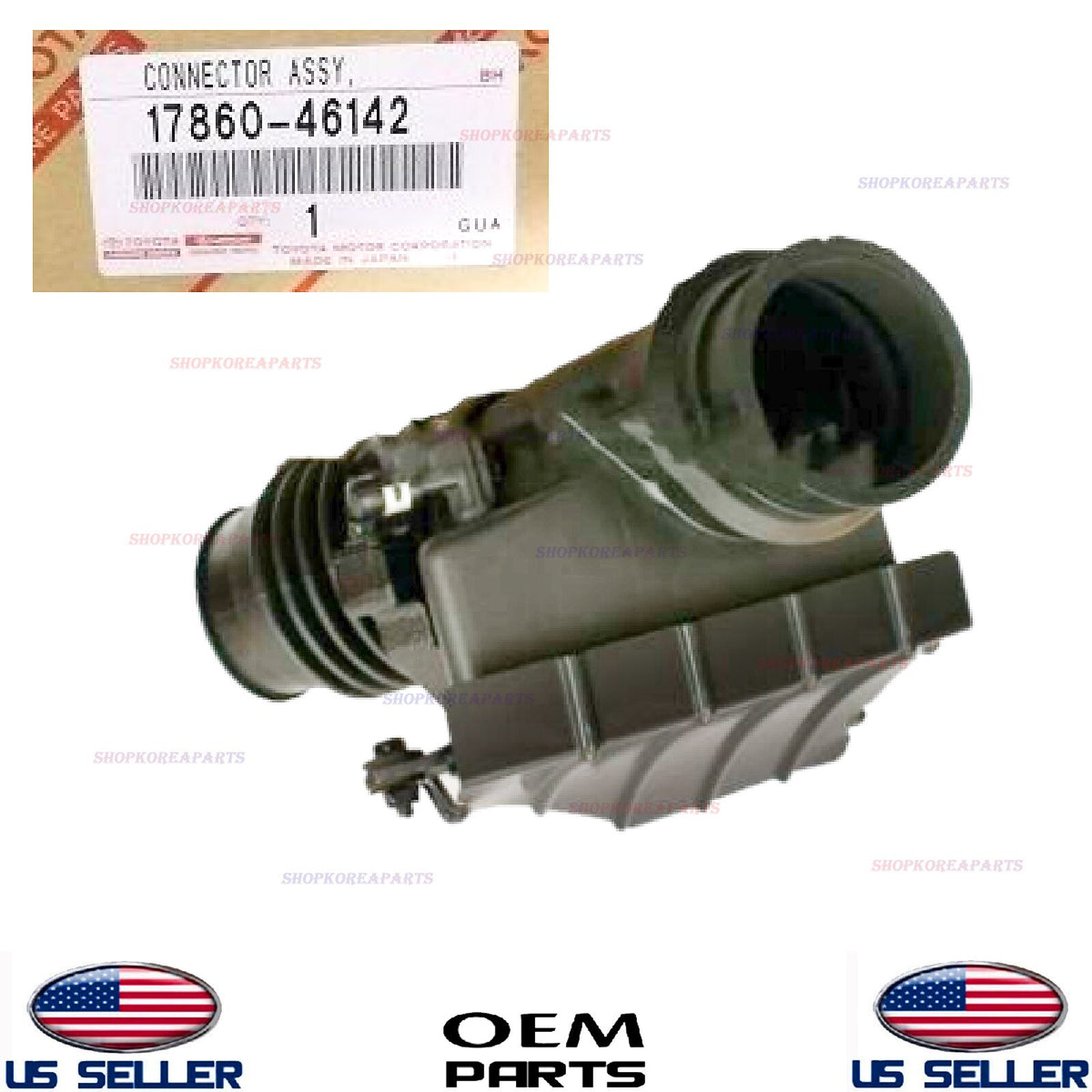 GENUINE Air Cleaner Intake Resonator Hose ⭐OEM⭐ Lexus GS300 3.0L 2001-2005