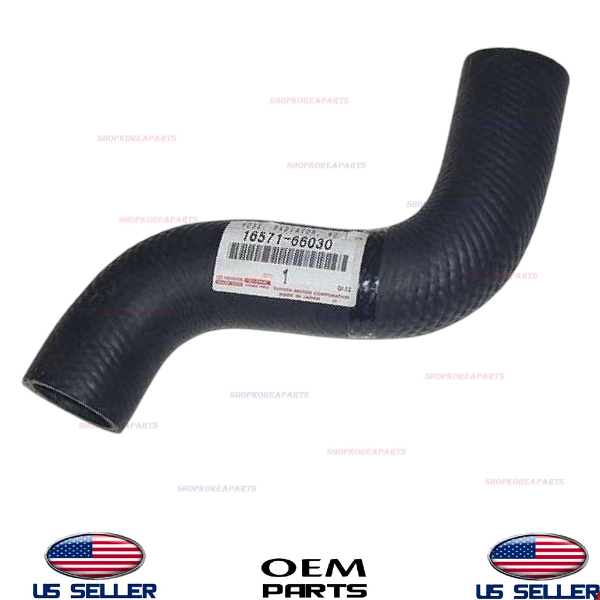 GENUINE Engine Coolant Upper Hose Land Cruiser Lexus LX450 4.5L 16571-66030
