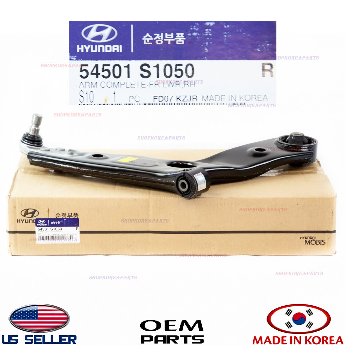 GENUINE Front Lower Control Arm RIGHT Passenger Side ⭐OEM⭐ SANTA FE 2019-2020
