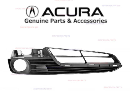 GENUINE OEM Front Bumper Mesh Grille RIGHT Passenger Side 2012-2014 Acura TL