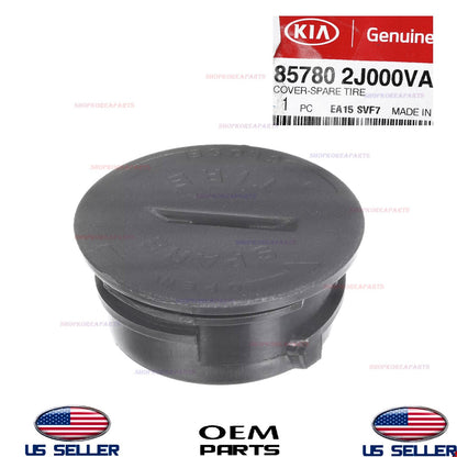 GENUINE OEM Spare Tire Carrier Release Cover 2009-2013 Kia Sorento 85780-2J000VA