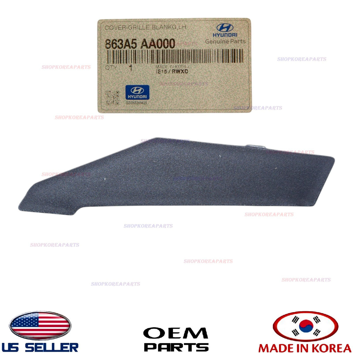 GENUINE Front Grille Inner Cover Plate LEFT Driver Side ⭐OEM⭐ Elantra 2021-2023