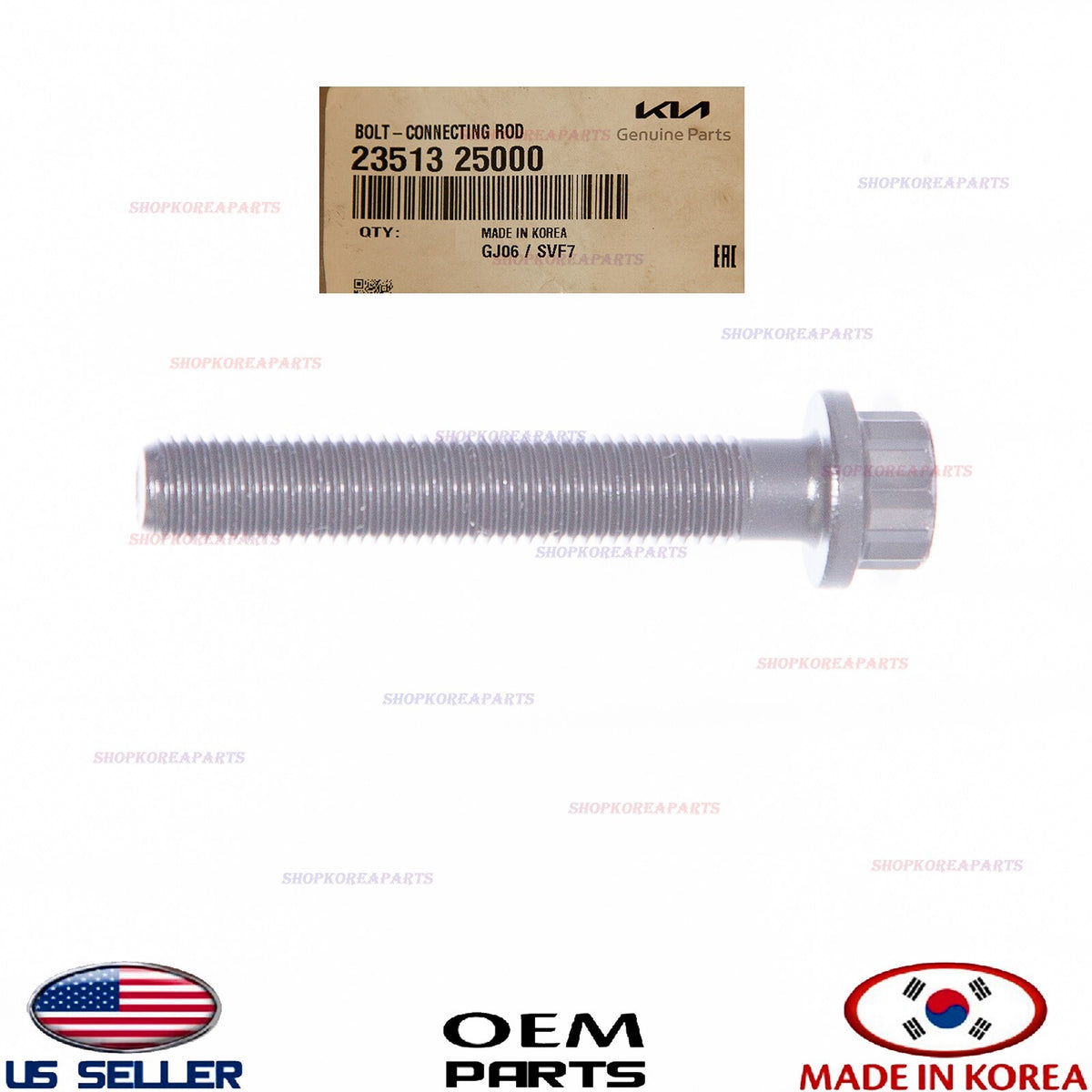 GENUINE Engine Connecting Rod Bolt ⭐OEM⭐ Hyundai Kia 06-13 *See Compatibility