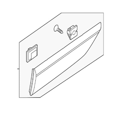 GENUINE Rear Door Lower Molding LEFT Driver Side ⭐OEM⭐ Kia Niro 2023-2025