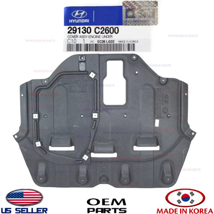 GENUINE Rear Under Engine Cover Splash Shield OEM Hyundai Sonata 2018-2019