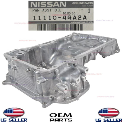 GENUINE OEM Engine Oil Pan Assy 3.5L 3.7L 2009-2020 Nissan Infiniti *See List