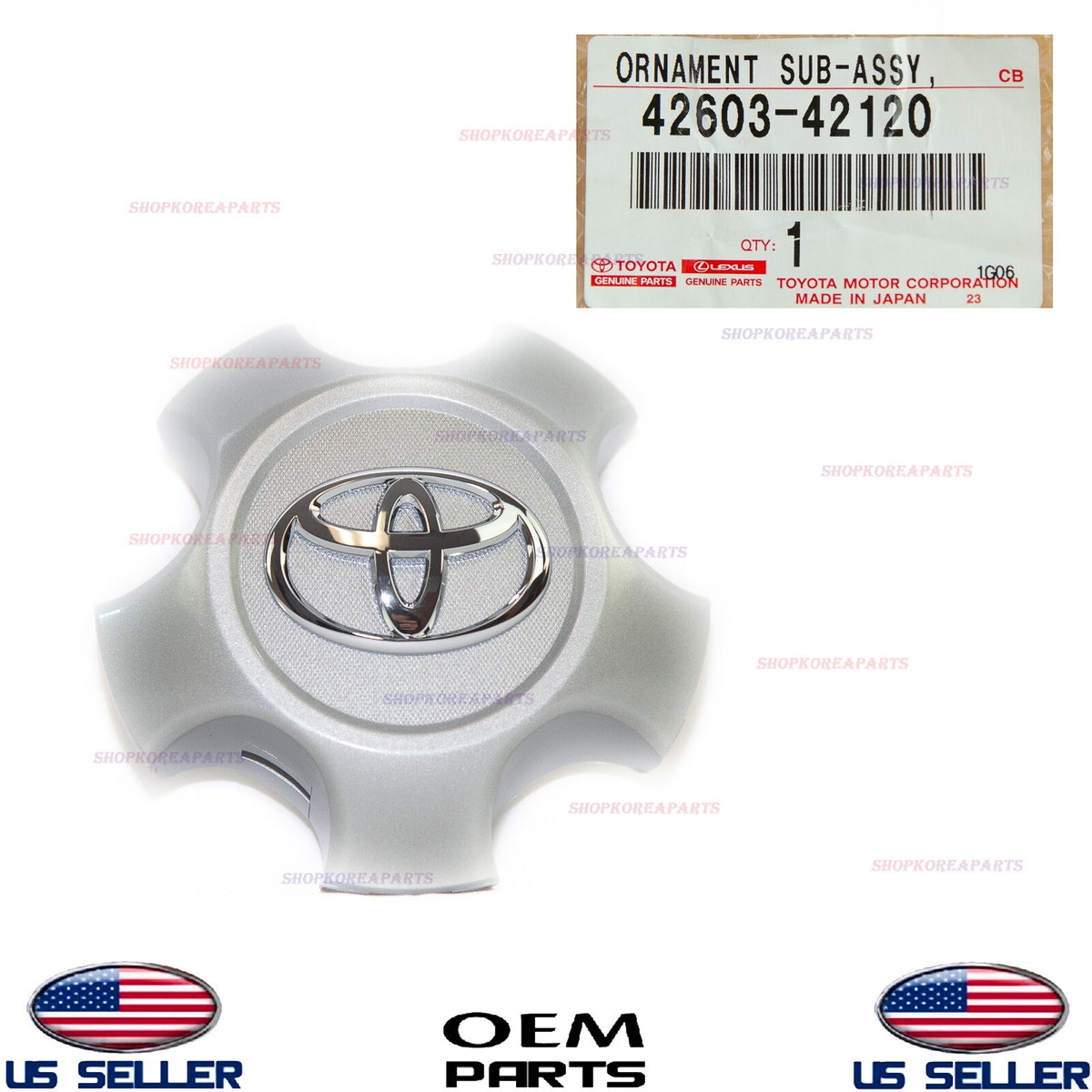 GENUINE Wheel Center Hub Cap Ornament ⭐OEM⭐ Toyota Rav4 2006-2012 42603-42120