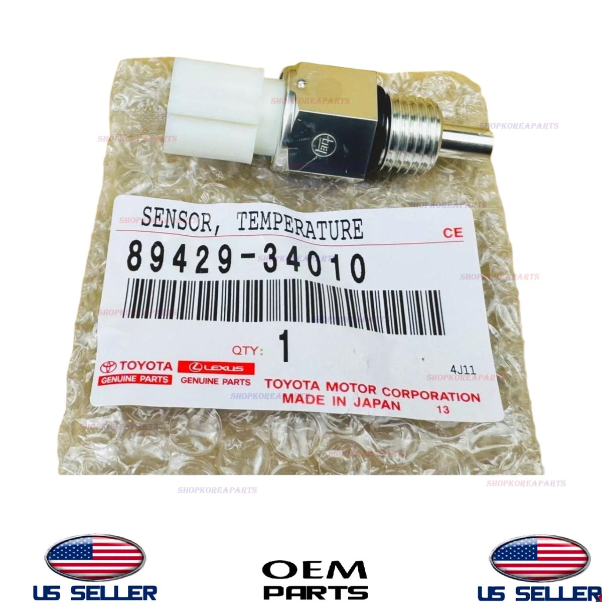 GENUINE OEM Temperature Sensor for Transmission Toyota Lexus 89429-34010