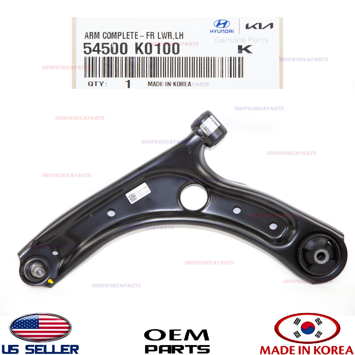 GENUINE Front Lower Control Arm LEFT Driver Side ⭐OEM⭐ KIA SOUL 2020-2025