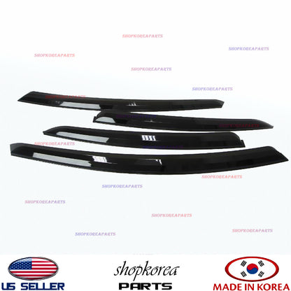 SMOKED DOOR VISOR WINDOW VENT SUN DEFLECTOR fits for HYUNDAI SONATA 2011-2014