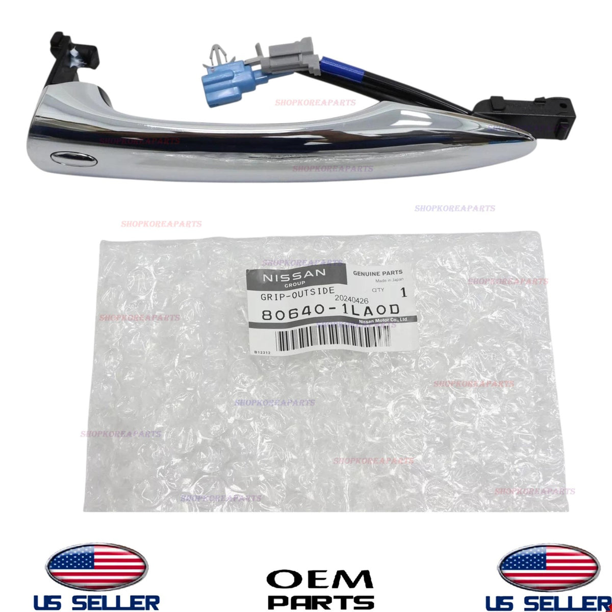 GENUINE OEM Front Door Handle LEFT or RIGHT Outside 2017-2024 Armada QX80
