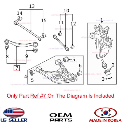 GENUINE Rear Suspension Upper Control Arm LEFT ⭐OEM⭐ Genesis GV80 2021-2026