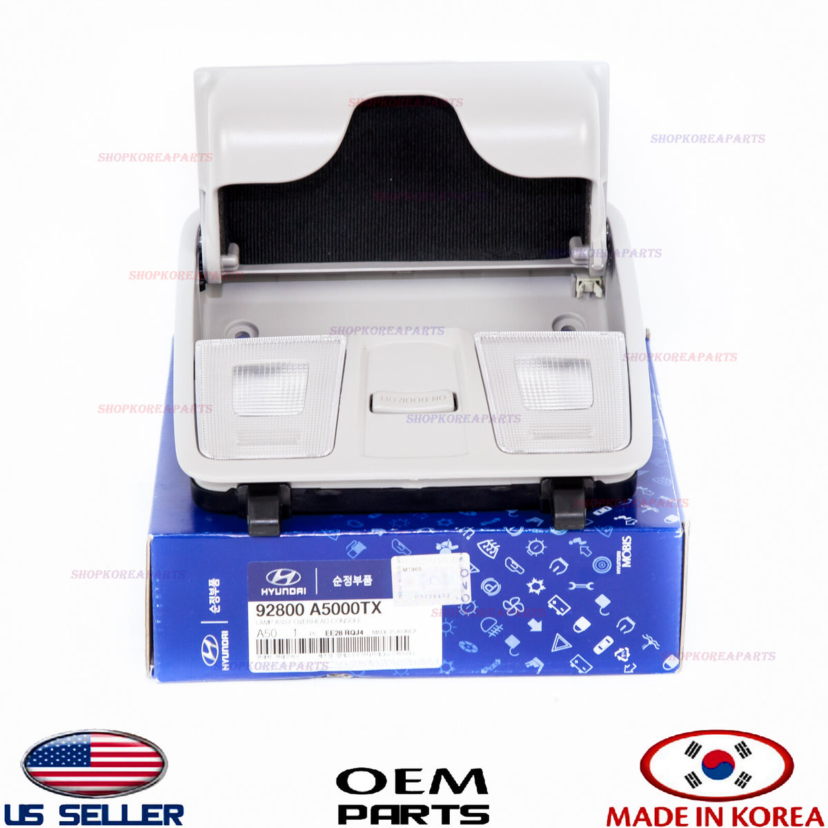 Overhead Console Dome Light Lamp Gray ⭐GENUINE OEM⭐ ELANTRA 2014-16 / GT 2013-17