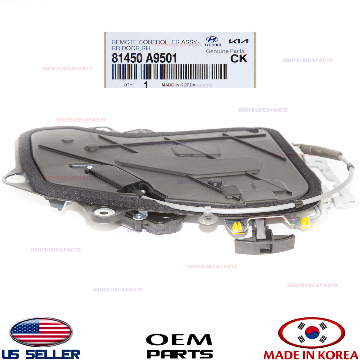GENUINE Sliding Door Lock Actuator RIGHT Passenger Side W/O Power 2015-21 Sedona