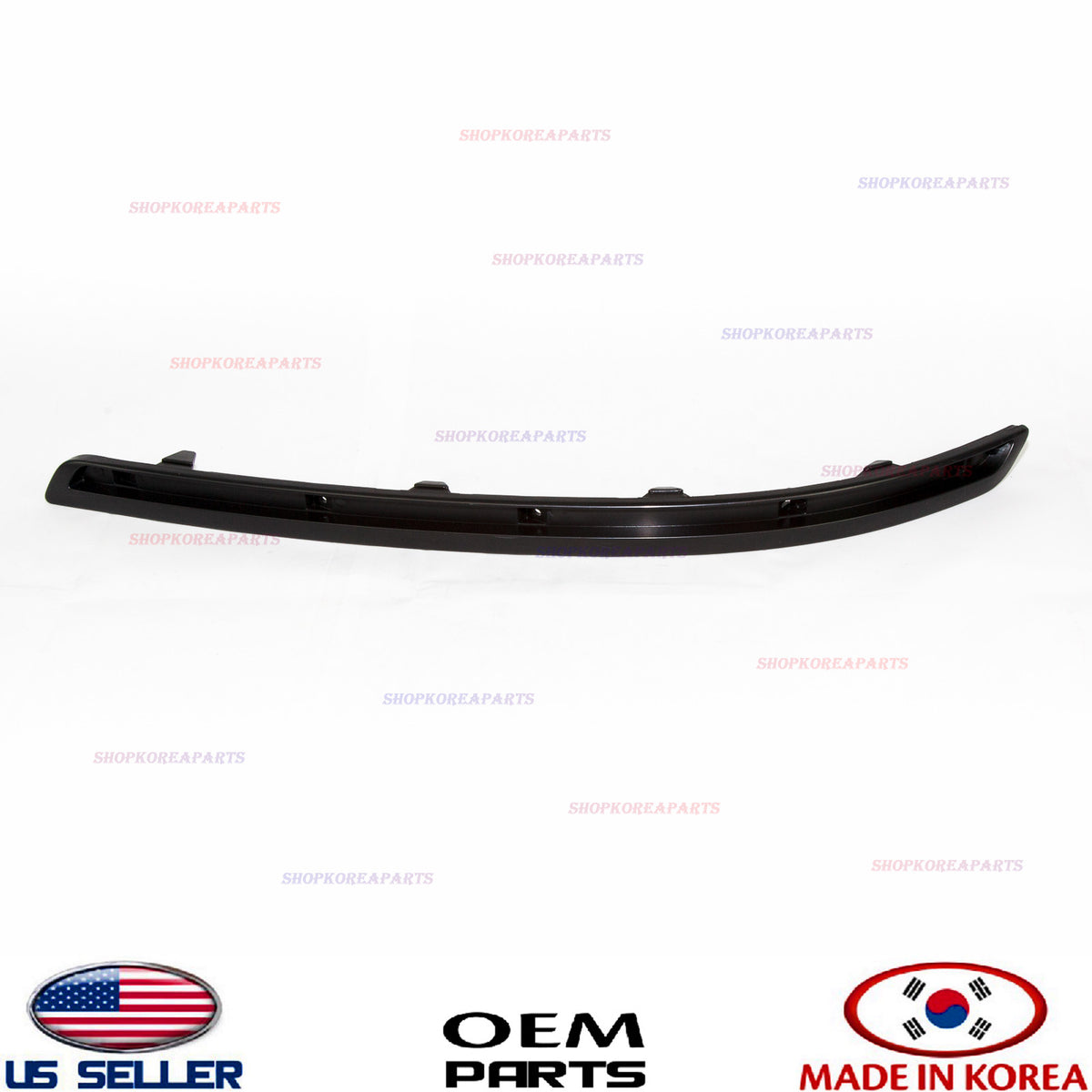 Outer Bumper Trim Molding LEFT FRONT OEM HYUNDAI SONATA 2009-2010 865853K710