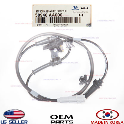 GENUINE ABS Wheel Speed Sensor Front RIGHT Passenger Side OEM⭐ Elantra 2021-2025