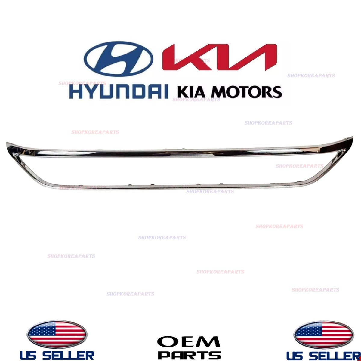 GENUINE Front Lower Grille Surround Molding 2025-2026 Genesis GV80