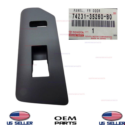 GENUINE Front RIGHT Door Switch Bezel Cover 2012-2014 Toyota FJ Cruiser