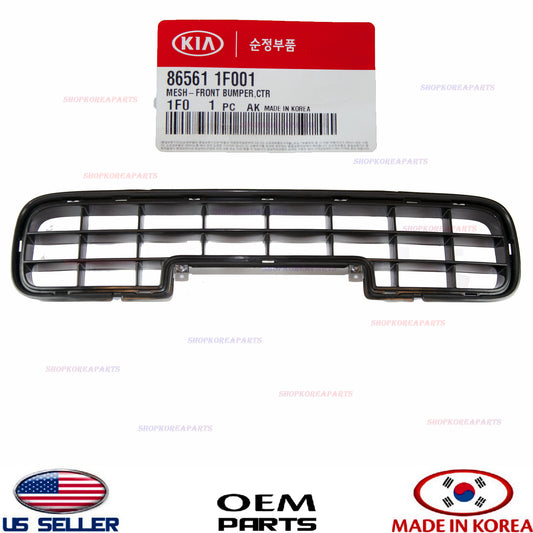 ✅GENUINE✅ Front Bumper Center Lower Grille OEM Kia Sportage 2005-2008 865611F001