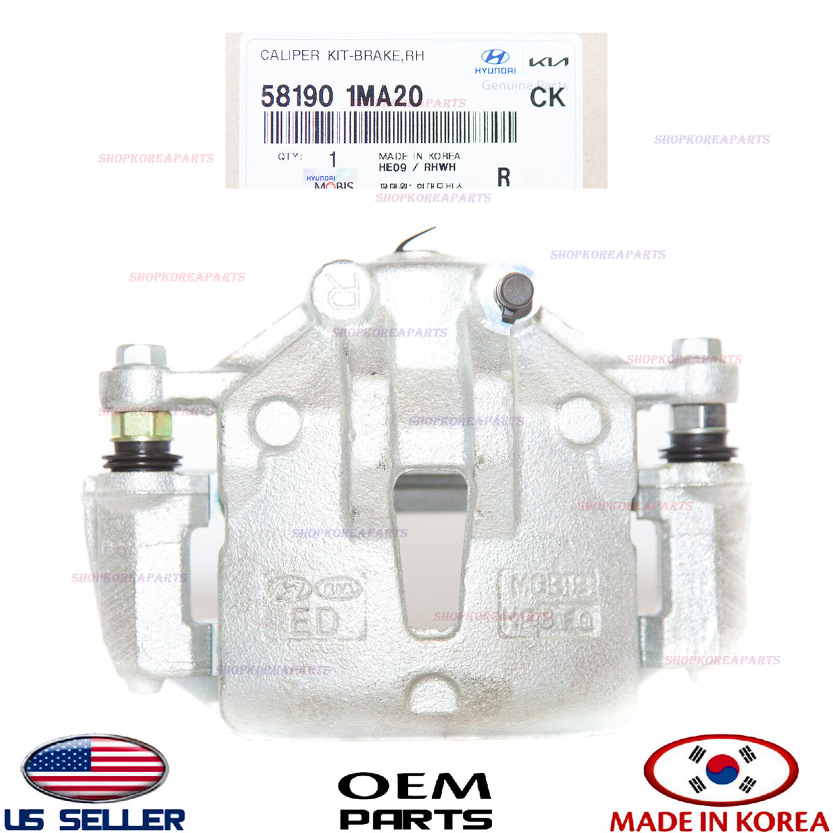 GENUINE Front Disc Brake Caliper RIGHT Passenger Side ⭐OEM⭐ KIA FORTE 2010-2013