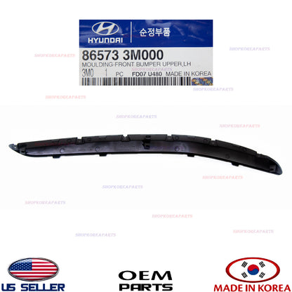 MOULDING FRONT BUMPER UPPER left DRIVER SIDE ⭐OEM⭐ GENESIS SEDAN 2009-2014